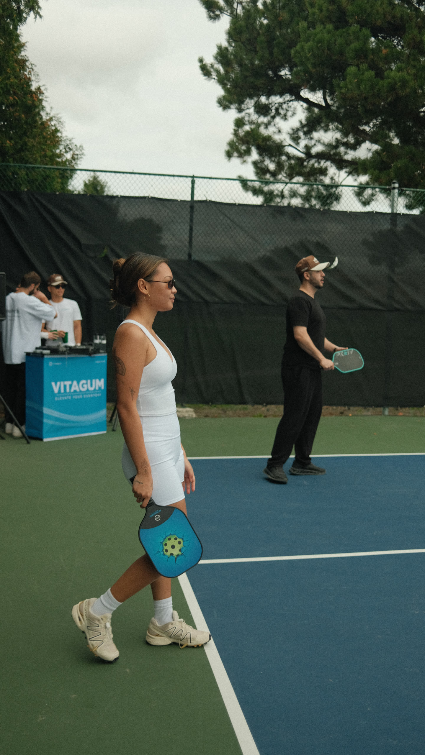 Friends at Pickleball & Caviar