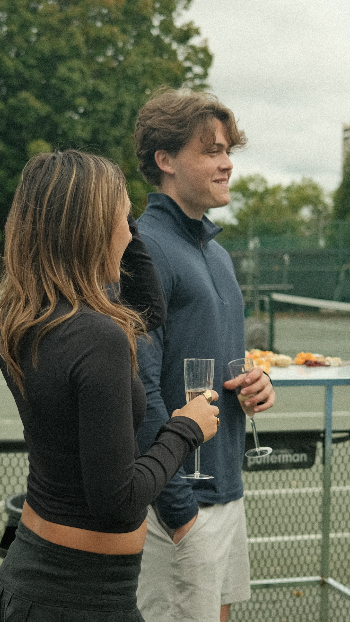 Friends at Pickleball & Caviar