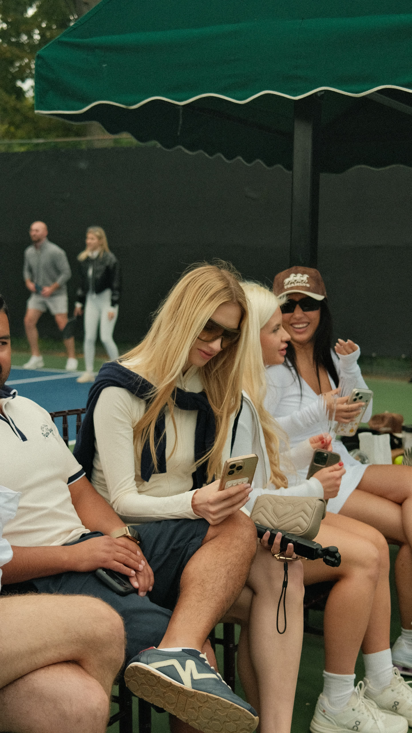 Friends at Pickleball & Caviar