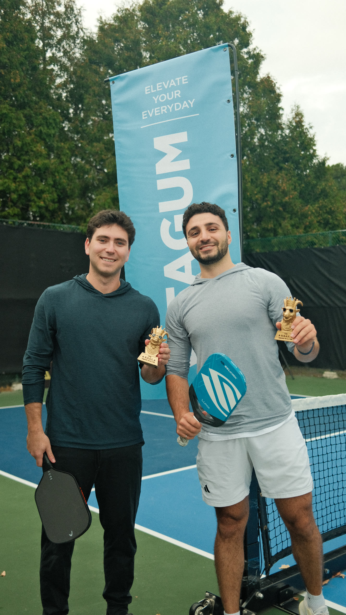 Friends at Pickleball & Caviar