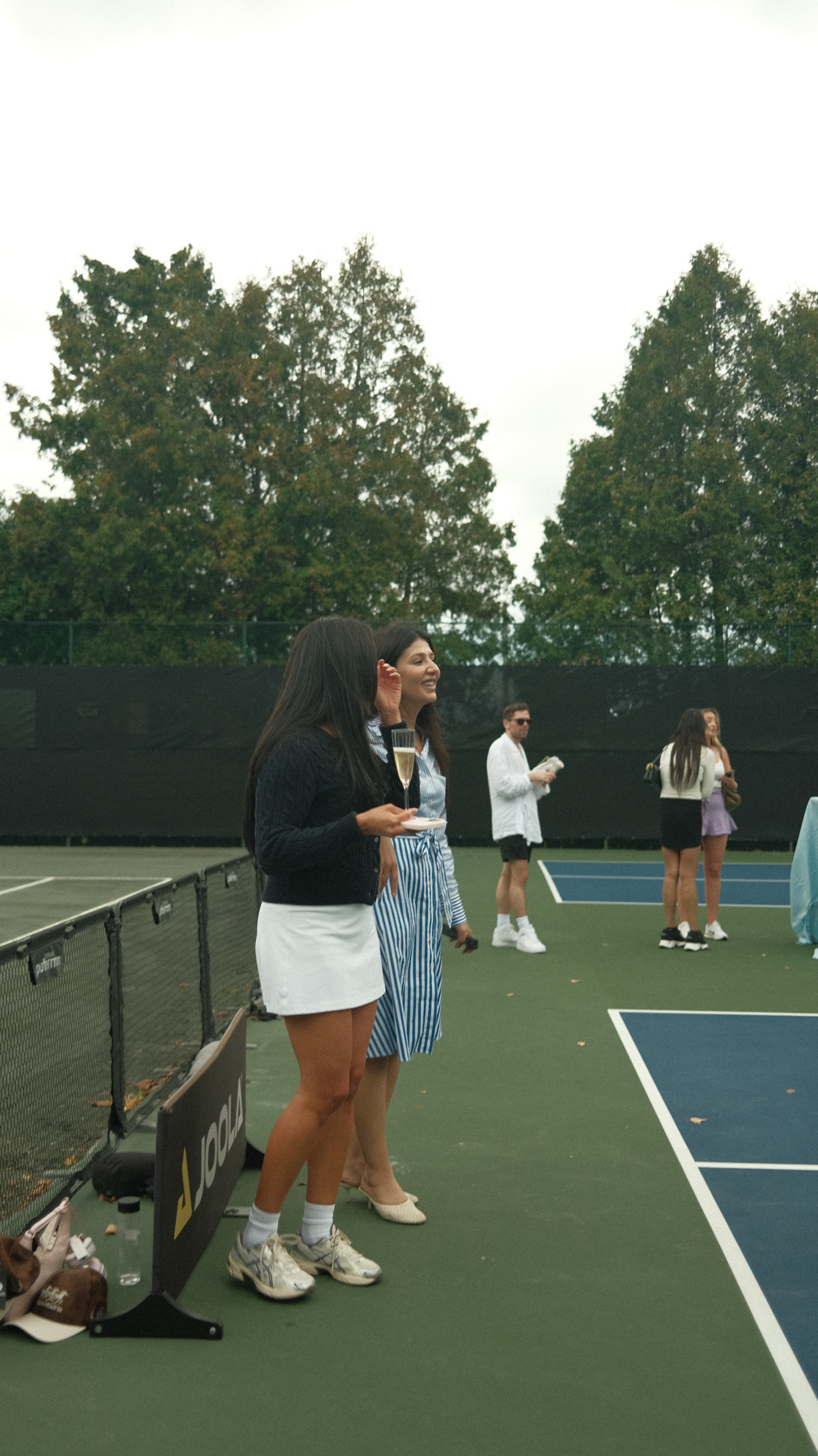 Friends at Pickleball & Caviar