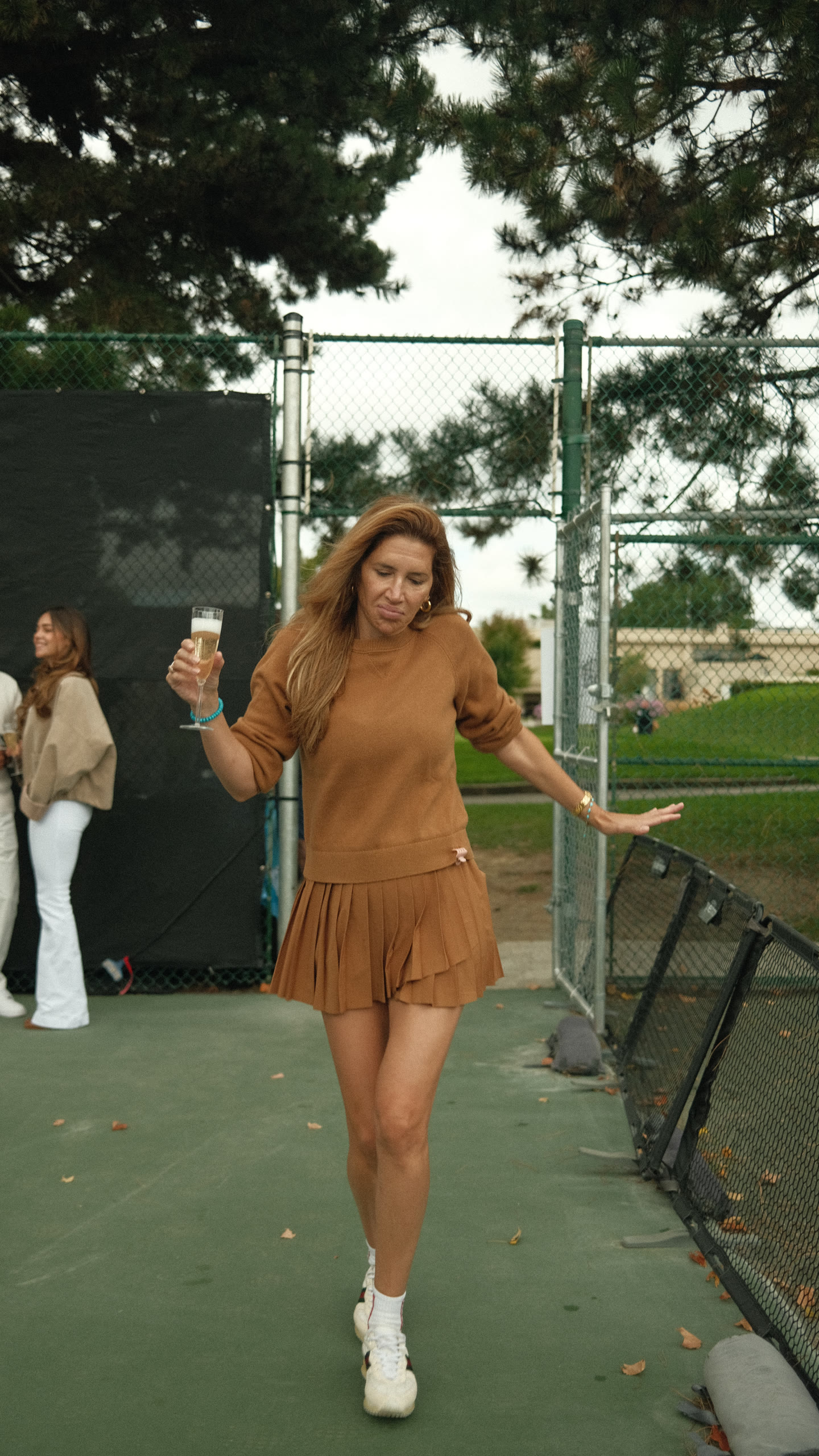 Friends at Pickleball & Caviar